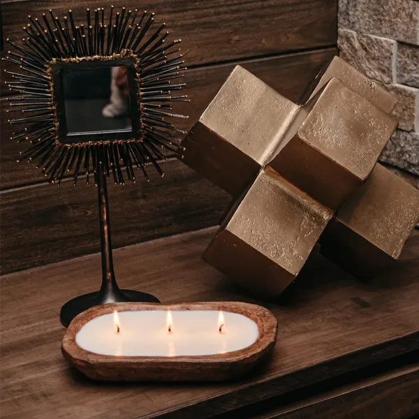 3-Wick White Tea Soy Candle: Luxurious Home Fragrance