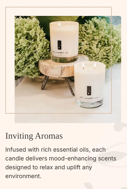 3-Wick White Tea Soy Candle: Luxurious Home Fragrance