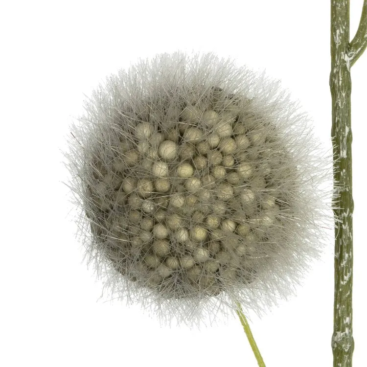 31" Artificial Green Pom-Pom Sprays 3-Pack