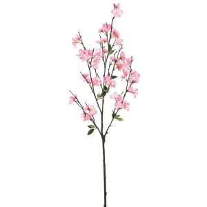 40" Artificial Pink Cherry Blossom Sprays 3-Pack