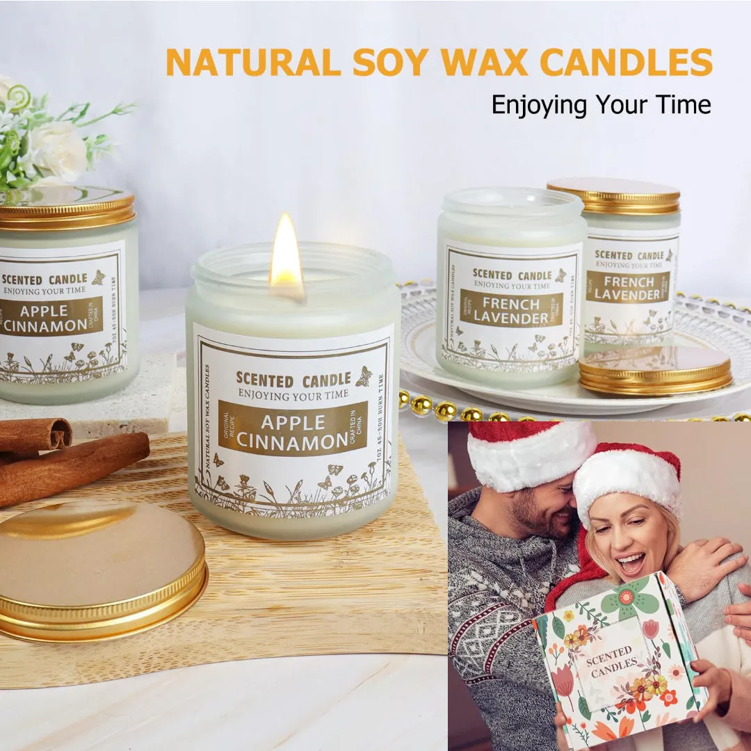 4/6 Pcs Scented Candles Sets