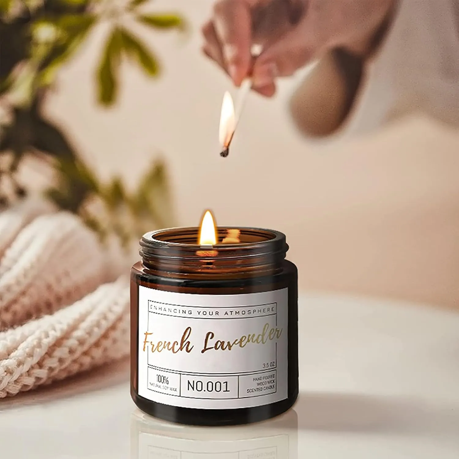 4/6 Pcs Scented Candles Sets