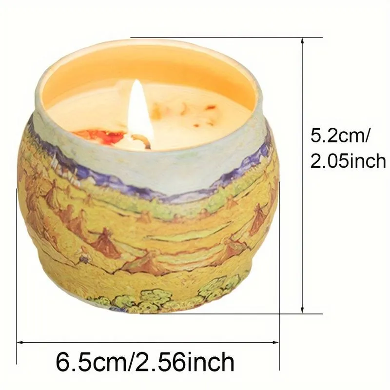 4/6 Pcs Scented Candles Sets