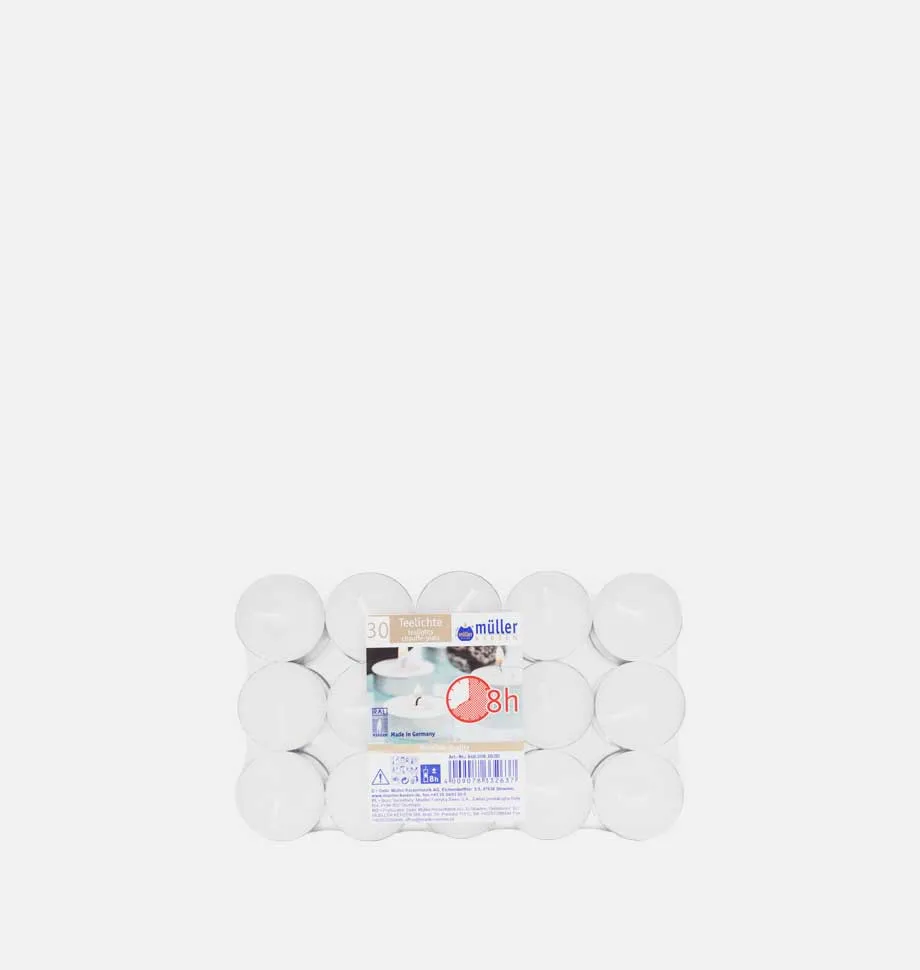 8 Hour Tealights x 30