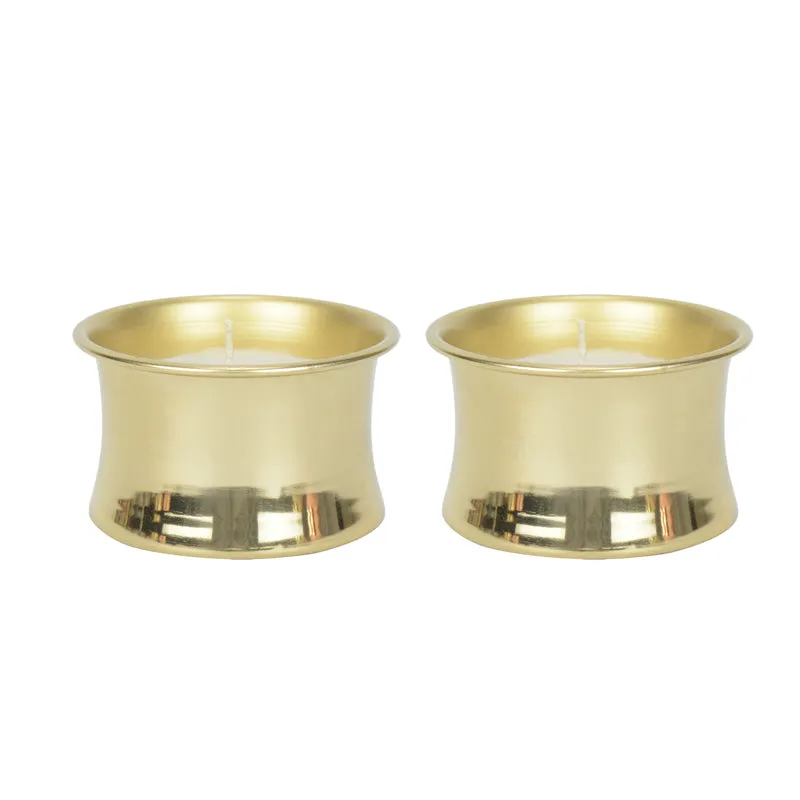 Agni Vanilla Scented Tealight Candle - Set Of Two