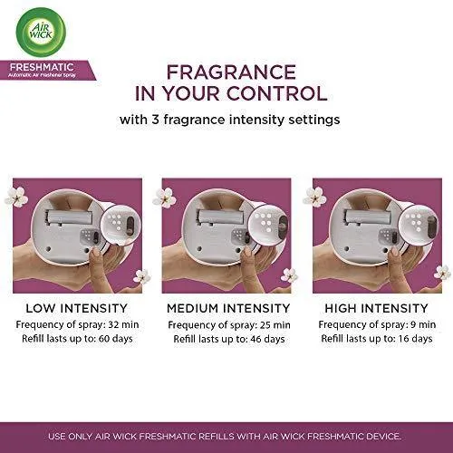 Airwick Freshmatic Automatic Air Freshener Complete Kit [Machine   Summer Delights refill - 250 ml]