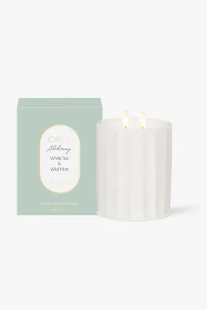 Alchemy White Tea   Wild Mint Classic Candle 350g