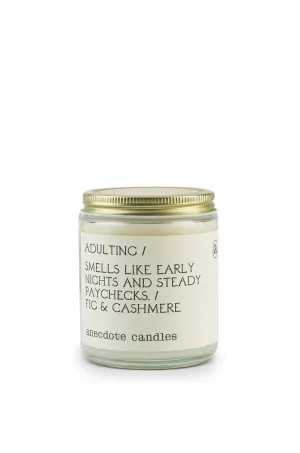 Anecdote Candles Adulting