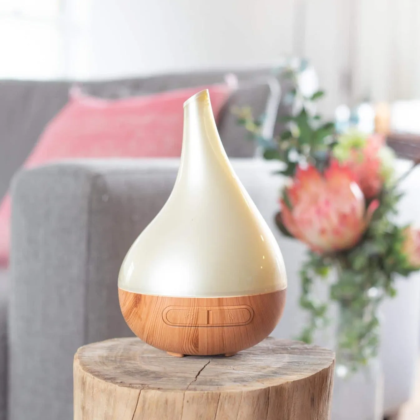 Aroma-Bloom Diffuser Wood