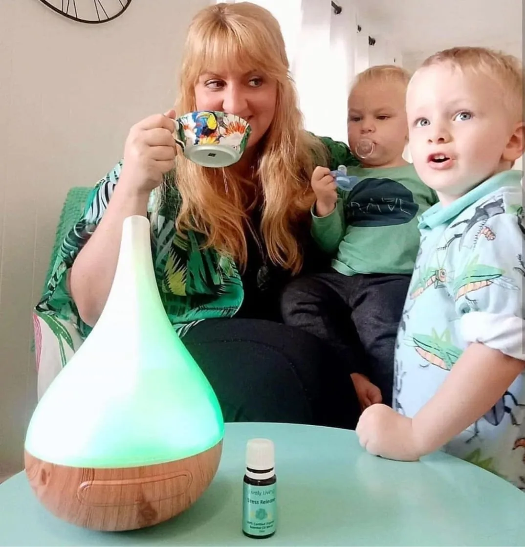 Aroma-Bloom Diffuser Wood