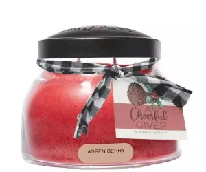 Aspen Berry Scented Candle - 22 oz, Double Wick, Mama Jar