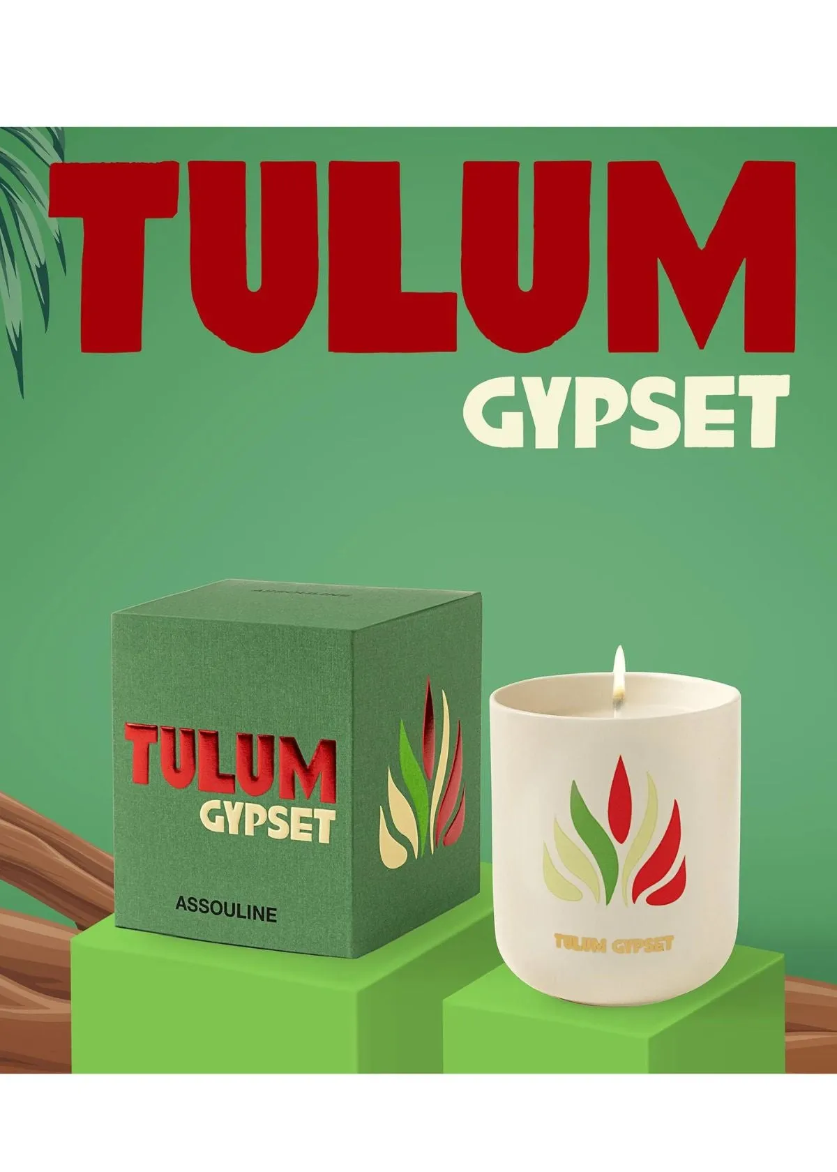 ASSOULINE Tulum Gypset Travel From Home Candle