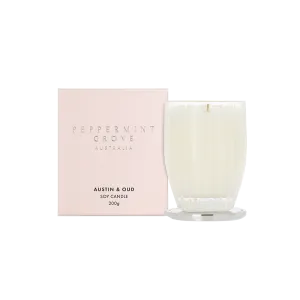 Austin & Oud Soy Candle 200g