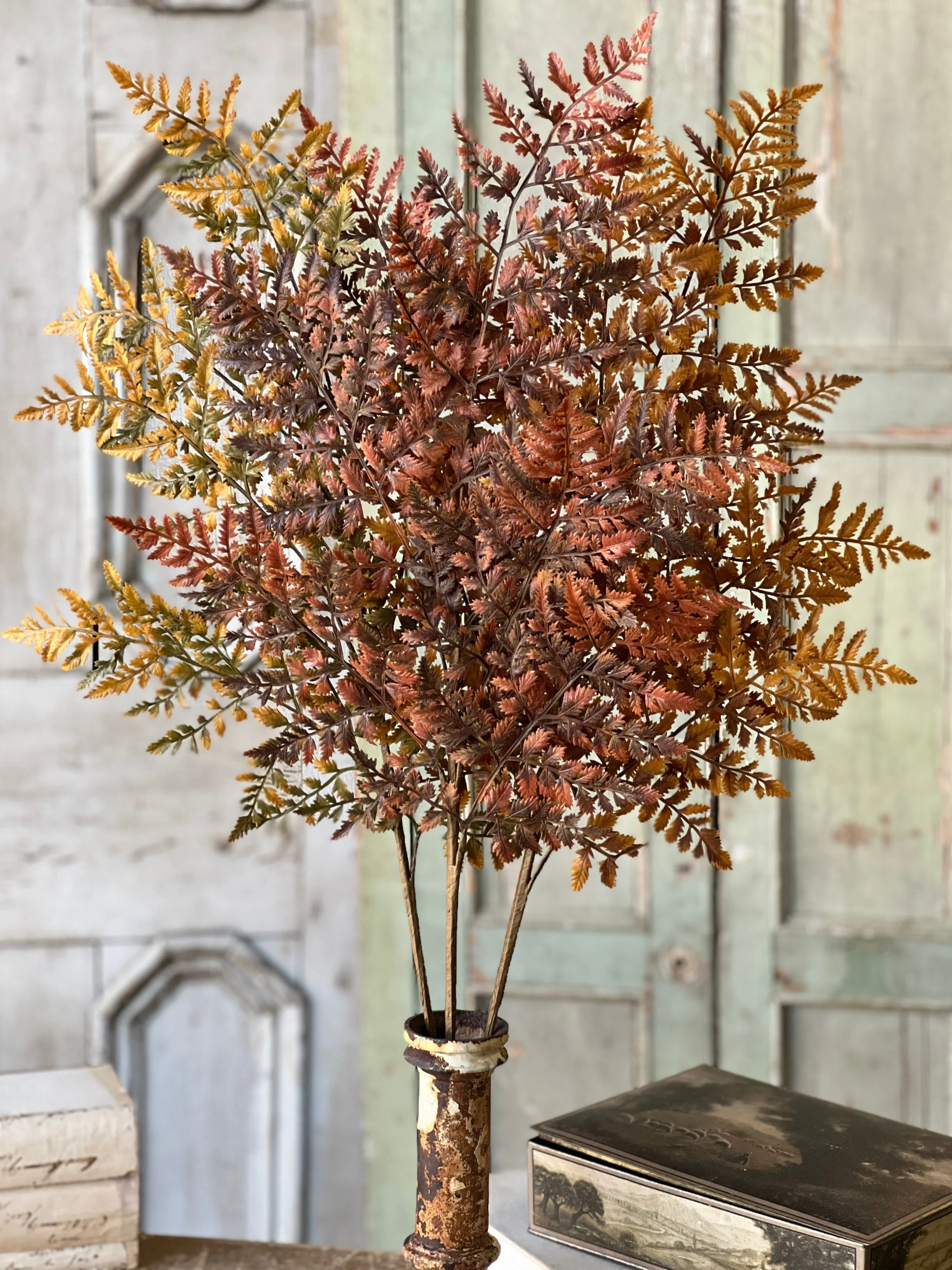 Autumnal Fern Spray | 36" | Moss | NEW CLOSEOUT   CLEAN UP SPECIAL!  From $1.50 - Last 144pcs!