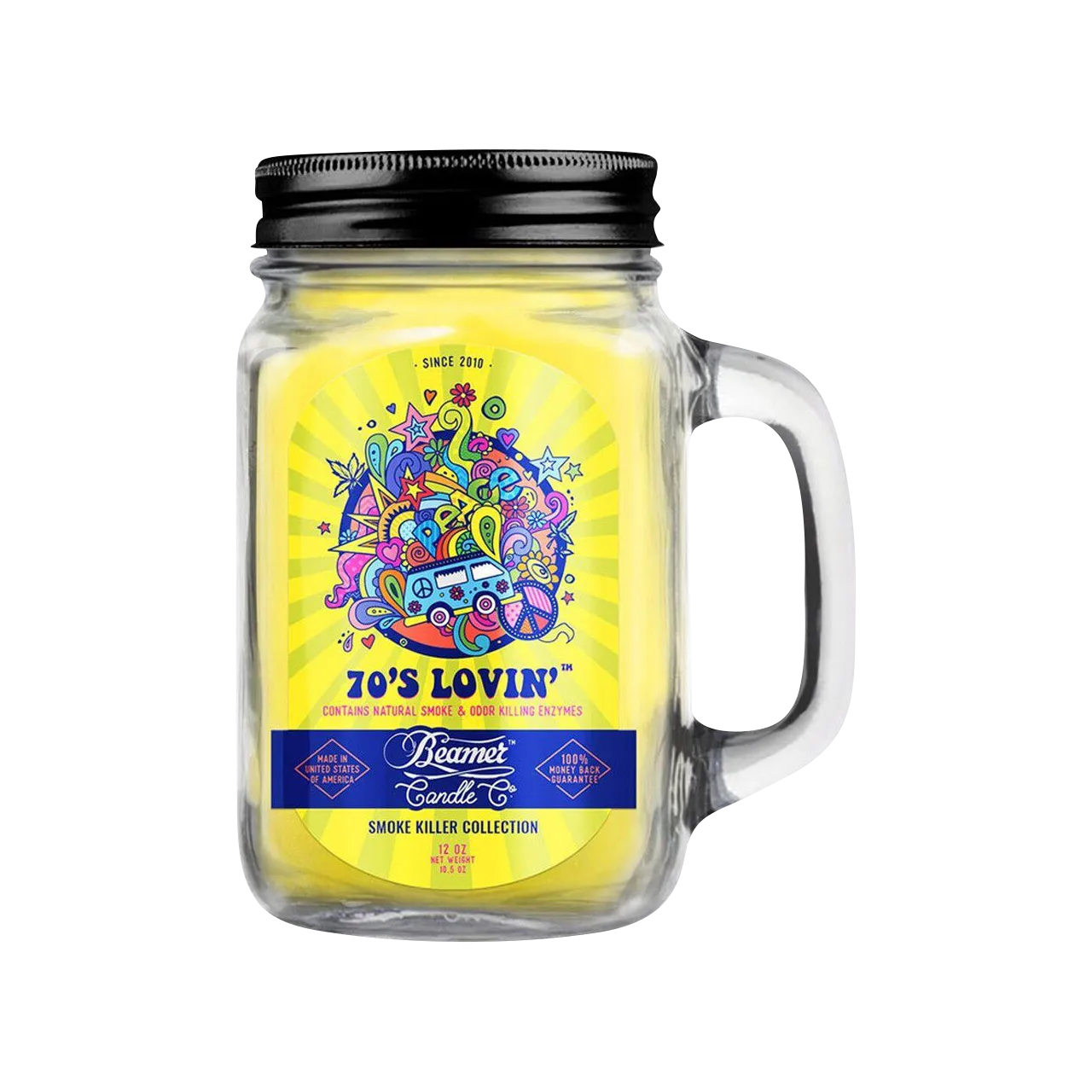Beamer Candle Co. Smoke Killer Collection Mason Jar Candle