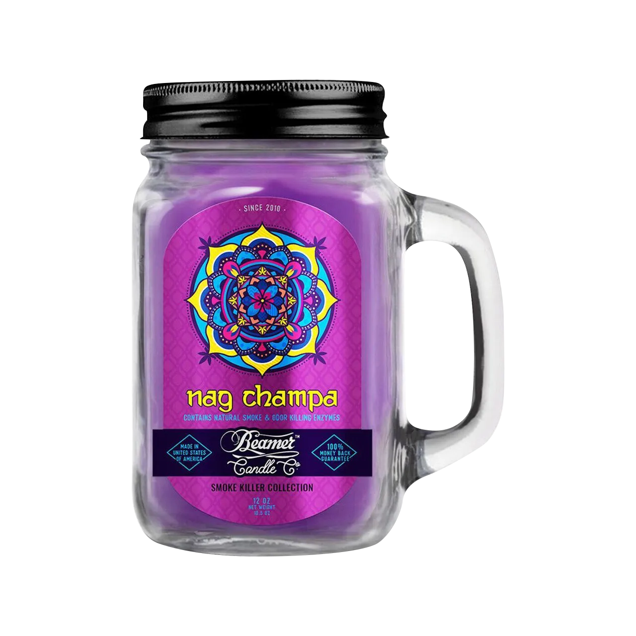 Beamer Candle Co. Smoke Killer Collection Mason Jar Candle