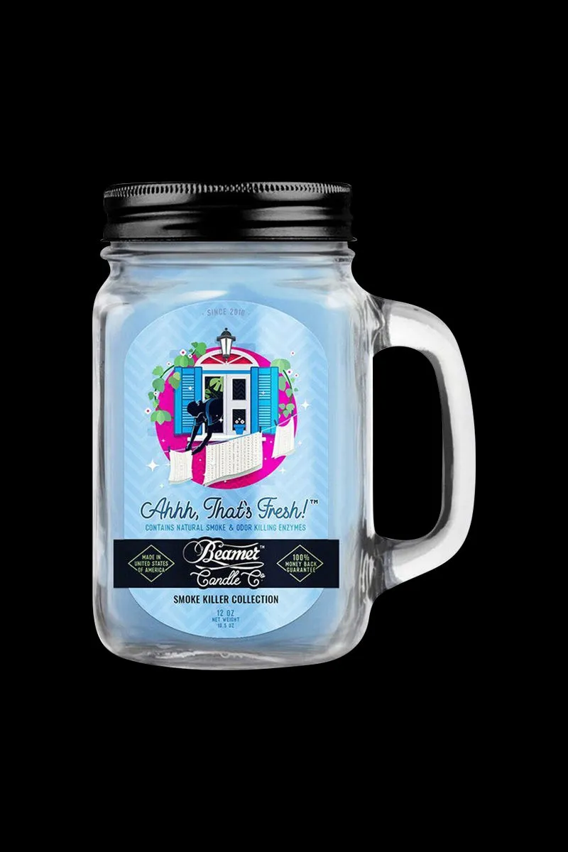 Beamer Candle Co. Smoke Killer Collection Mason Jar Candle