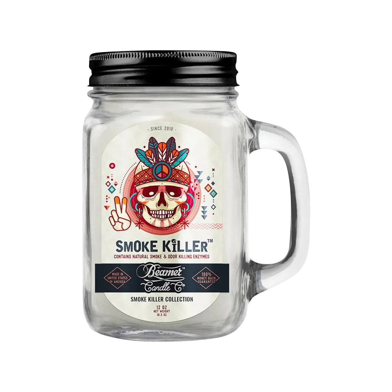 Beamer Candle Co. Smoke Killer Collection Mason Jar Candle