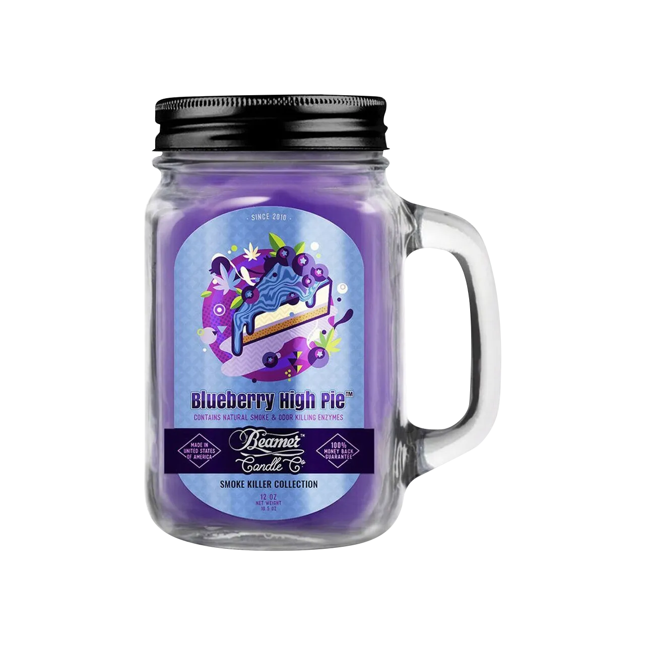 Beamer Candle Co. Smoke Killer Collection Mason Jar Candle
