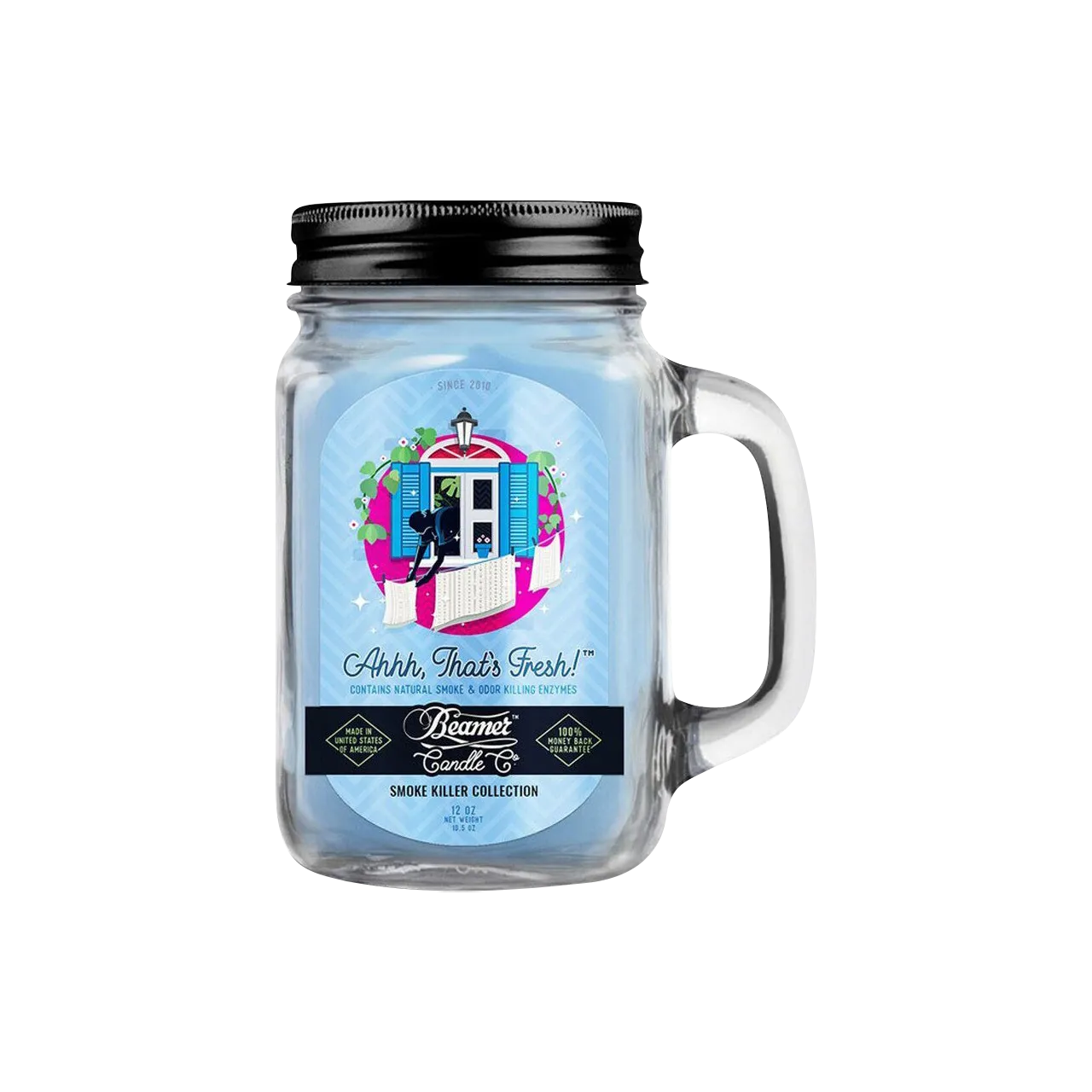 Beamer Candle Co. Smoke Killer Collection Mason Jar Candle