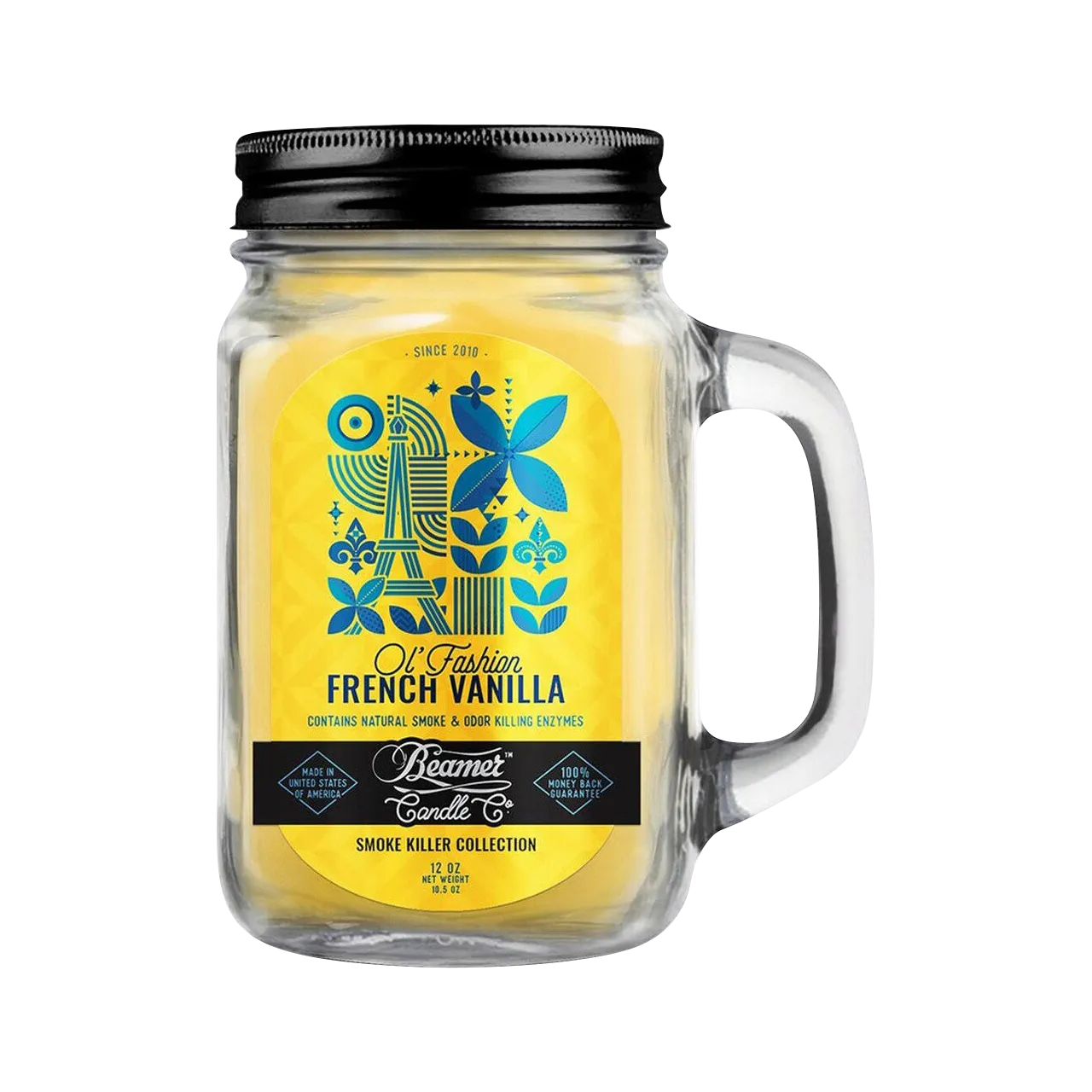 Beamer Candle Co. Smoke Killer Collection Mason Jar Candle