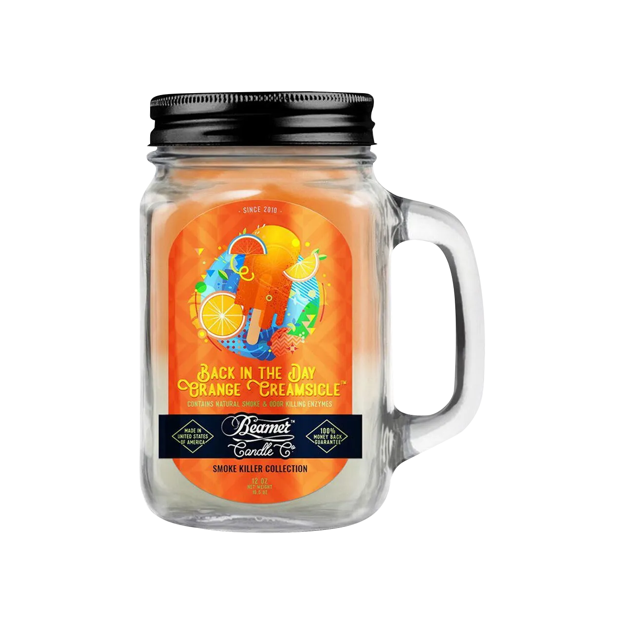 Beamer Candle Co. Smoke Killer Collection Mason Jar Candle