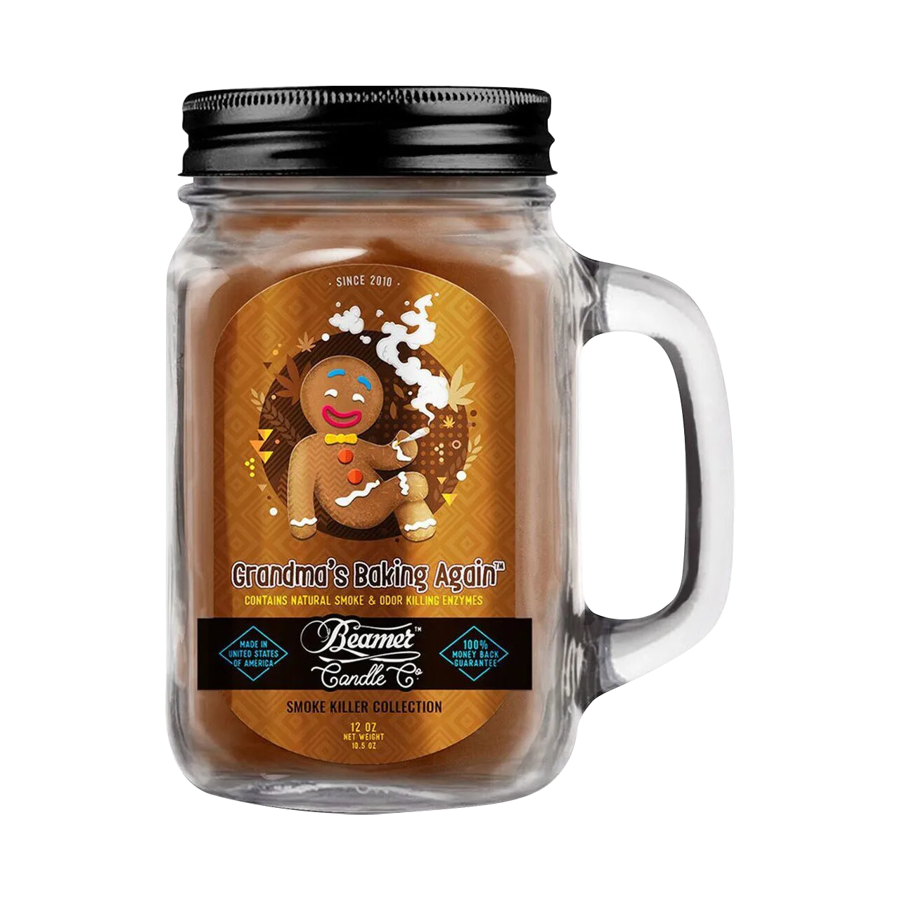 Beamer Candle Co. Smoke Killer Collection Mason Jar Candle