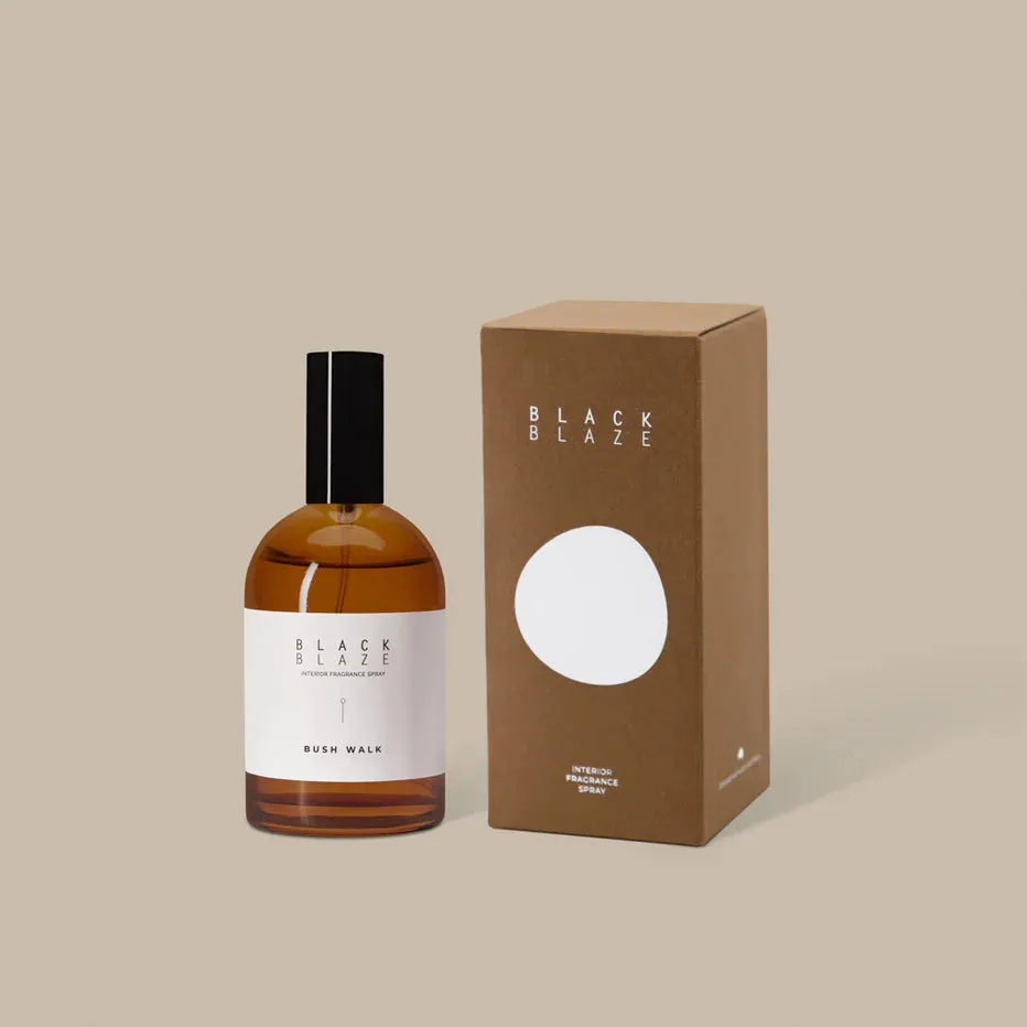Black Blaze Interior Fragrance Spray - Bush Walk