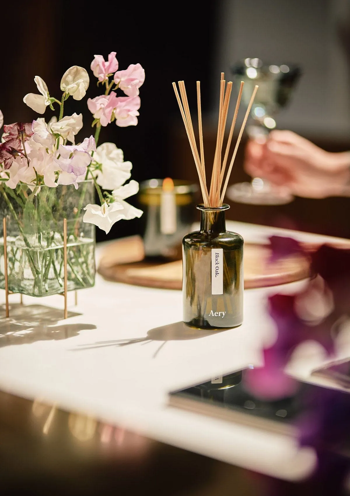Black Oak Reed Diffuser - Cedarwood Cardamon and Nutmeg