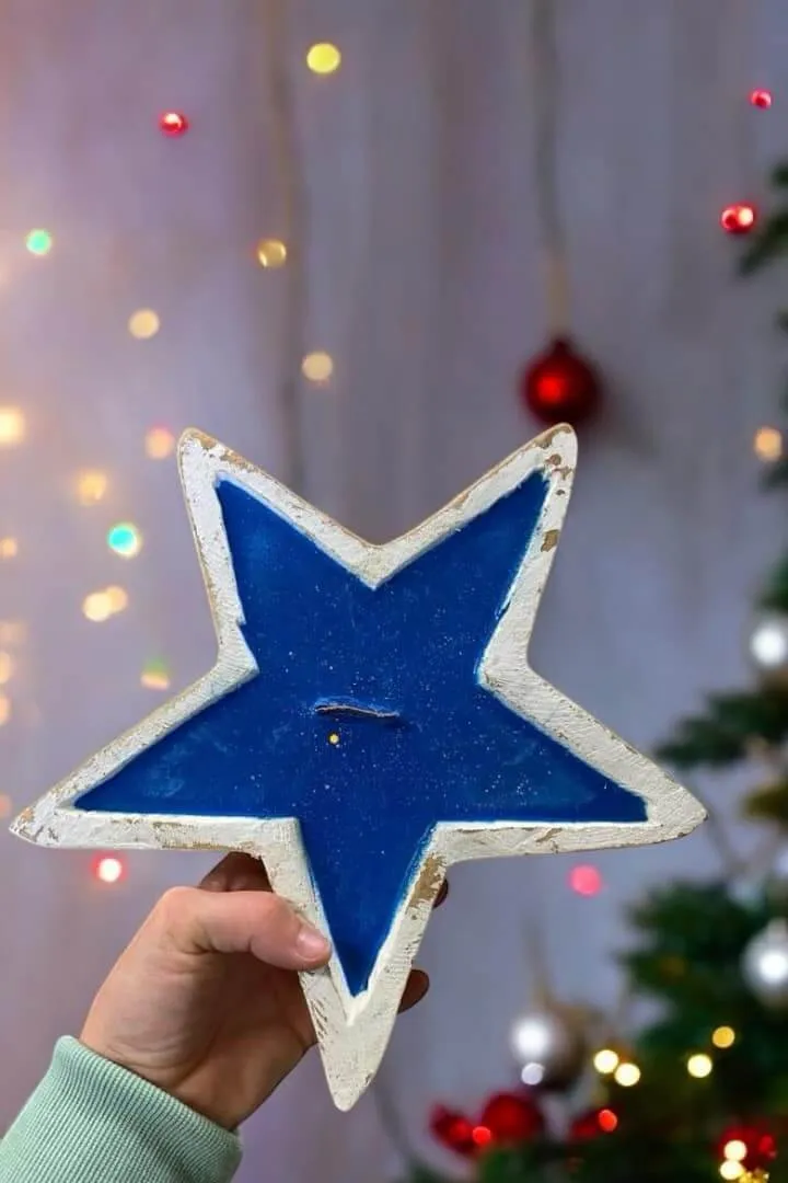BLUE STAR CANDLE