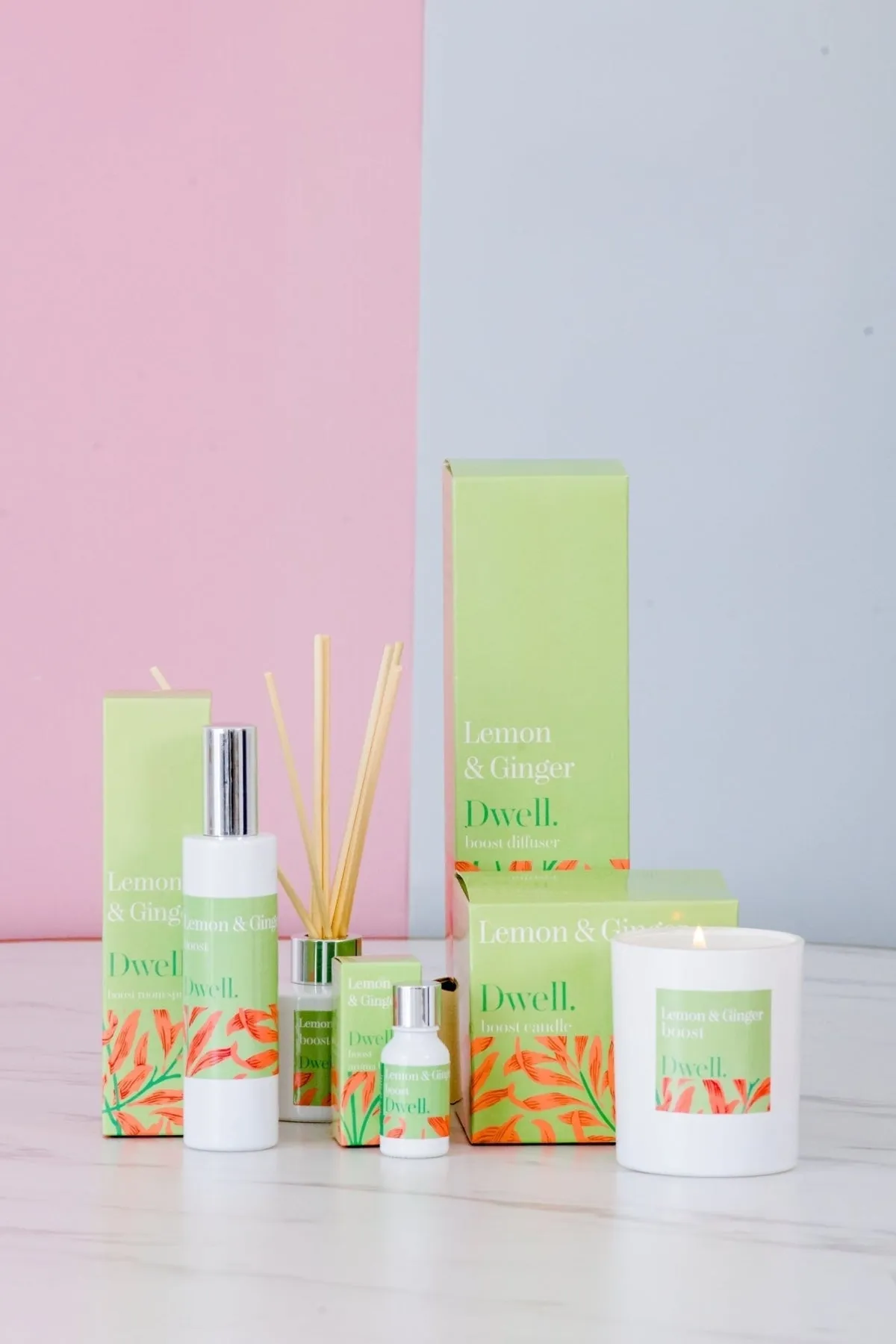 Boost Lemon & Ginger Dwell Diffuser