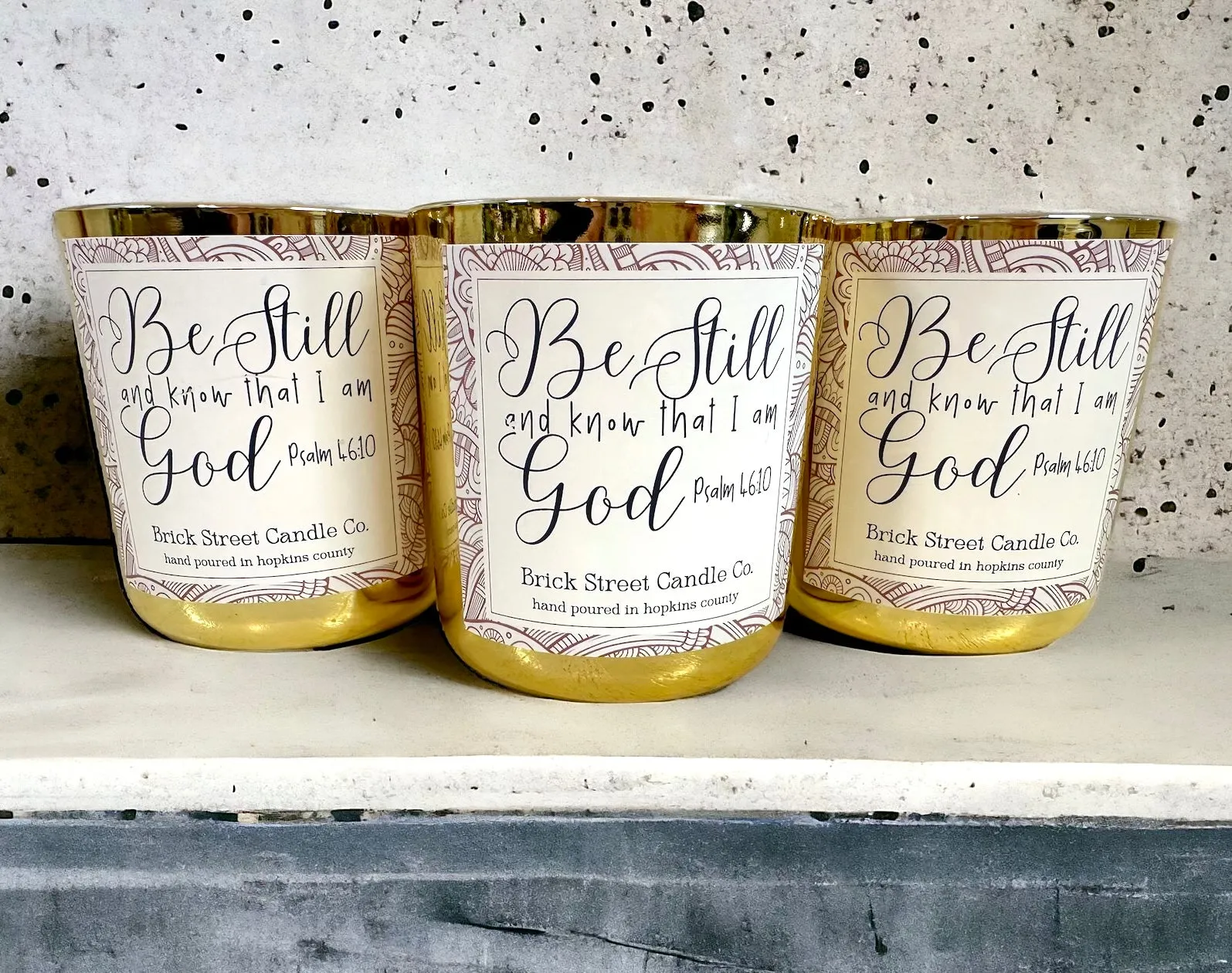 Brick Street Candle Co. ~ Comfort and Motivational Candles