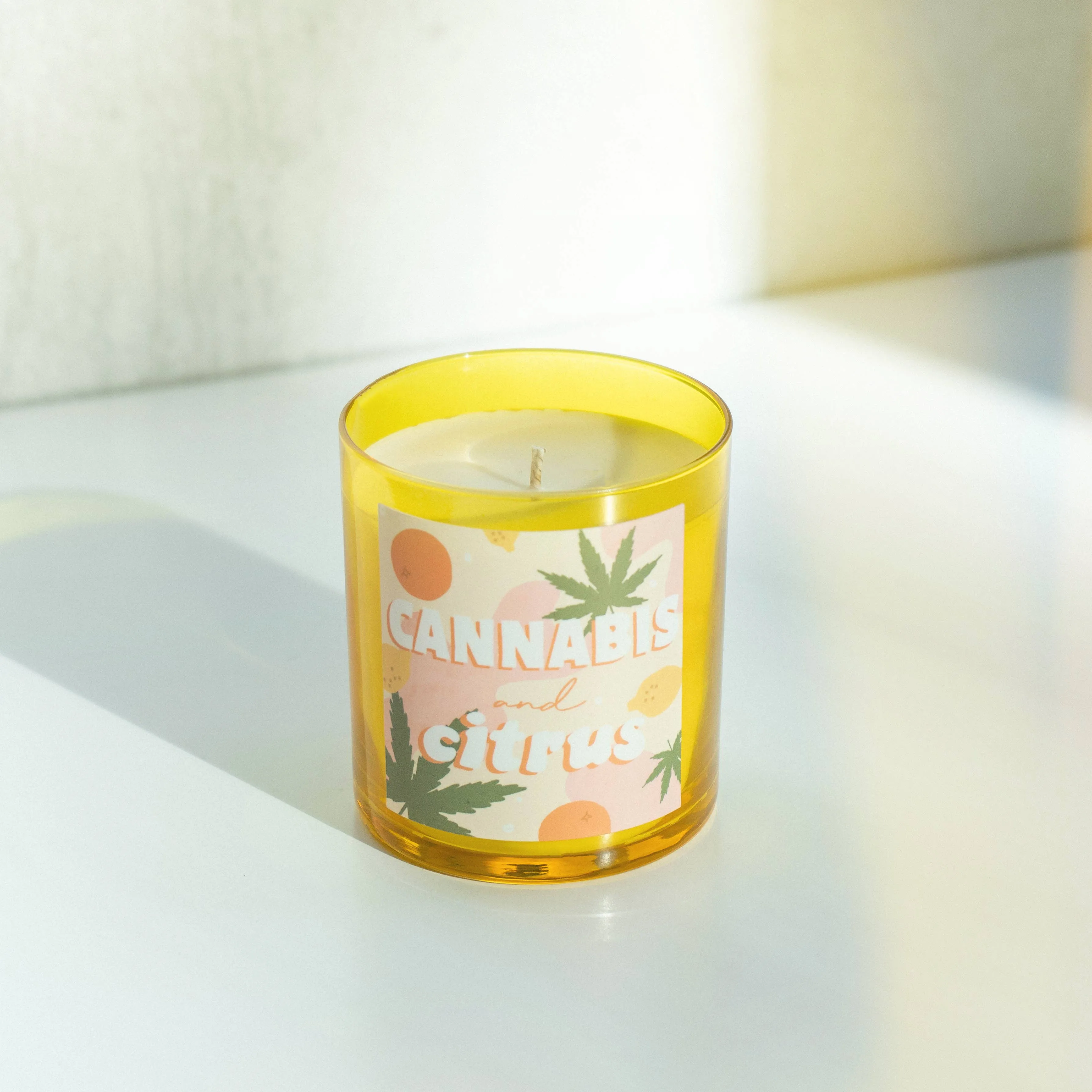 Cannabis    Citrus Candle