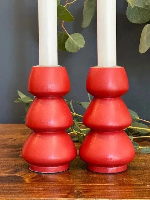 Christmas Tree Candleholder Set ONE LEFT