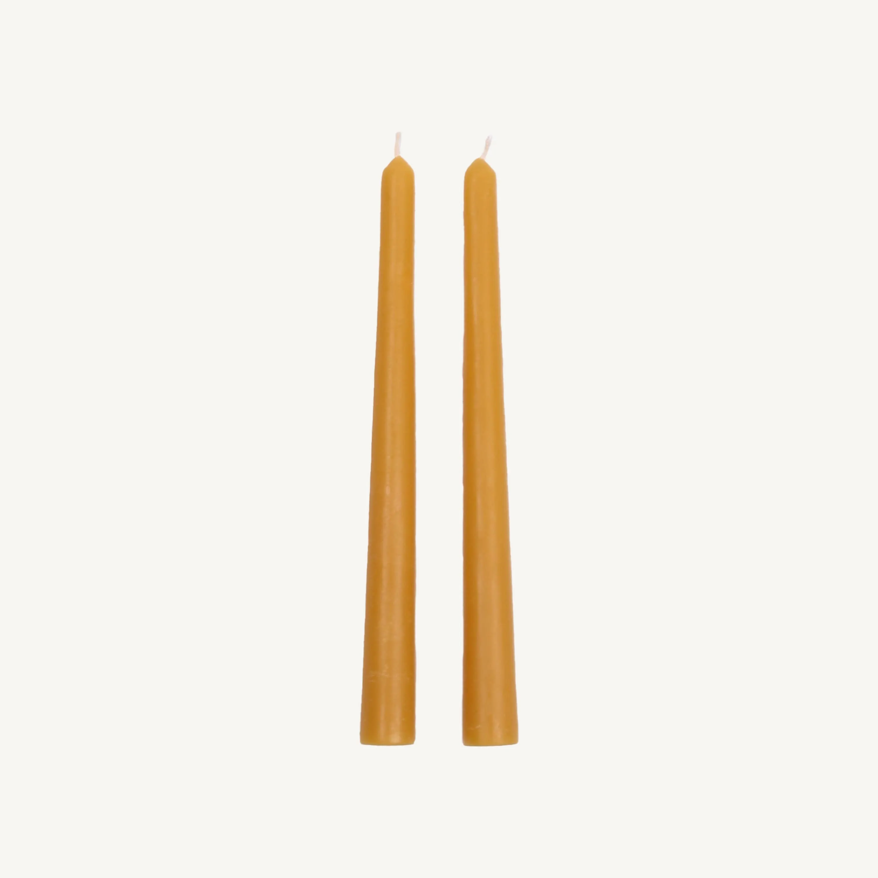 Colorful Beeswax Taper Candles