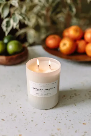 Coriander   Mandarin Soy Candle