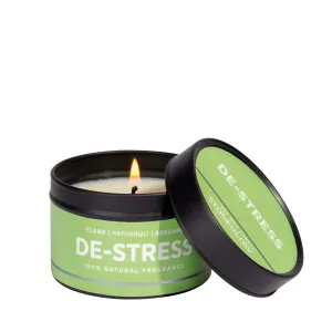 De-Stress Candle in a tin