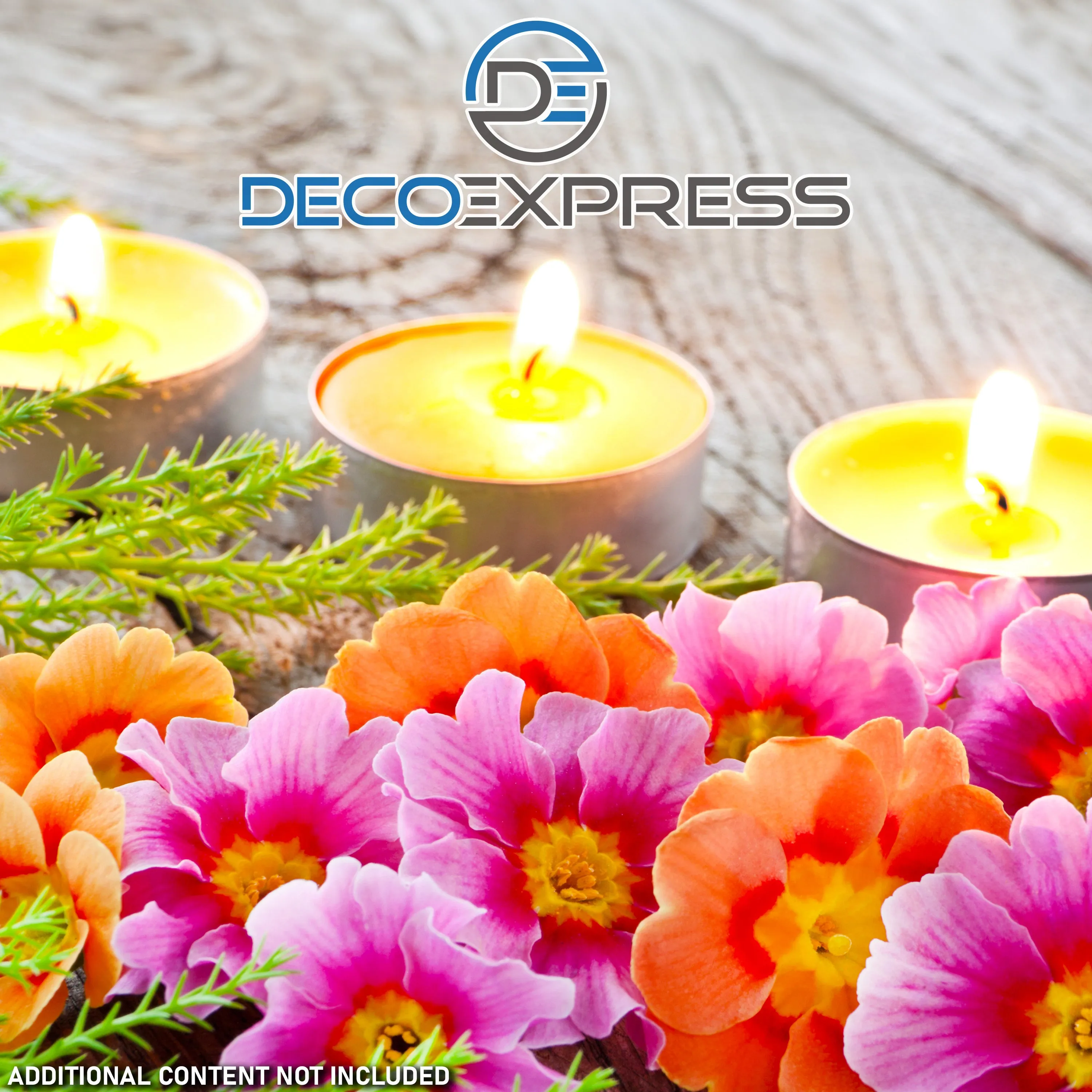 Deco Express Citronella Tealight Candles Multipack - Yellow 100/4 Hours