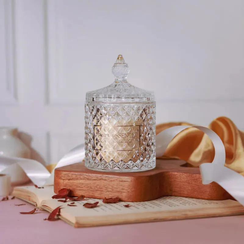 Diamond Jar Scented Candle | Multiple Fragrance | Single | 8.9 x 14.0 cm / 3.5 x 5.5 inches