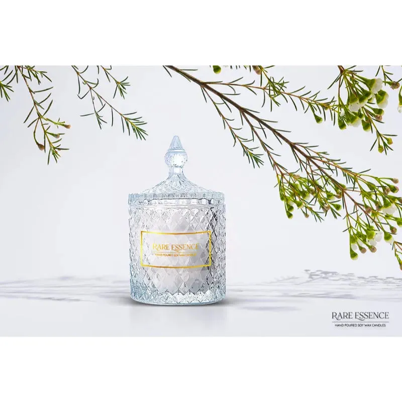 Diamond Jar Scented Candle | Multiple Fragrance | Single | 8.9 x 14.0 cm / 3.5 x 5.5 inches