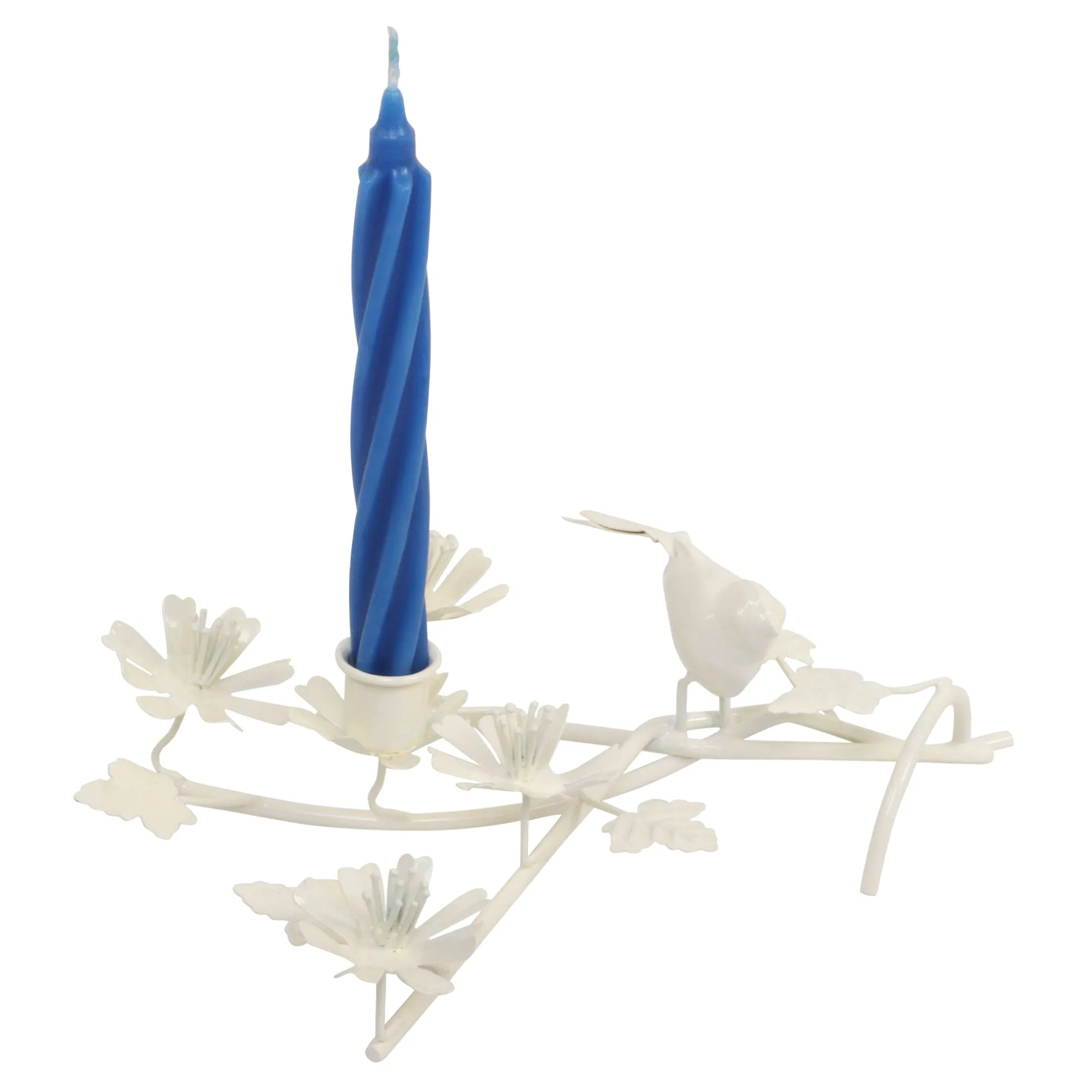 Elan One Bird Candle Stand - Ivory