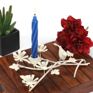 Elan One Bird Candle Stand - Ivory