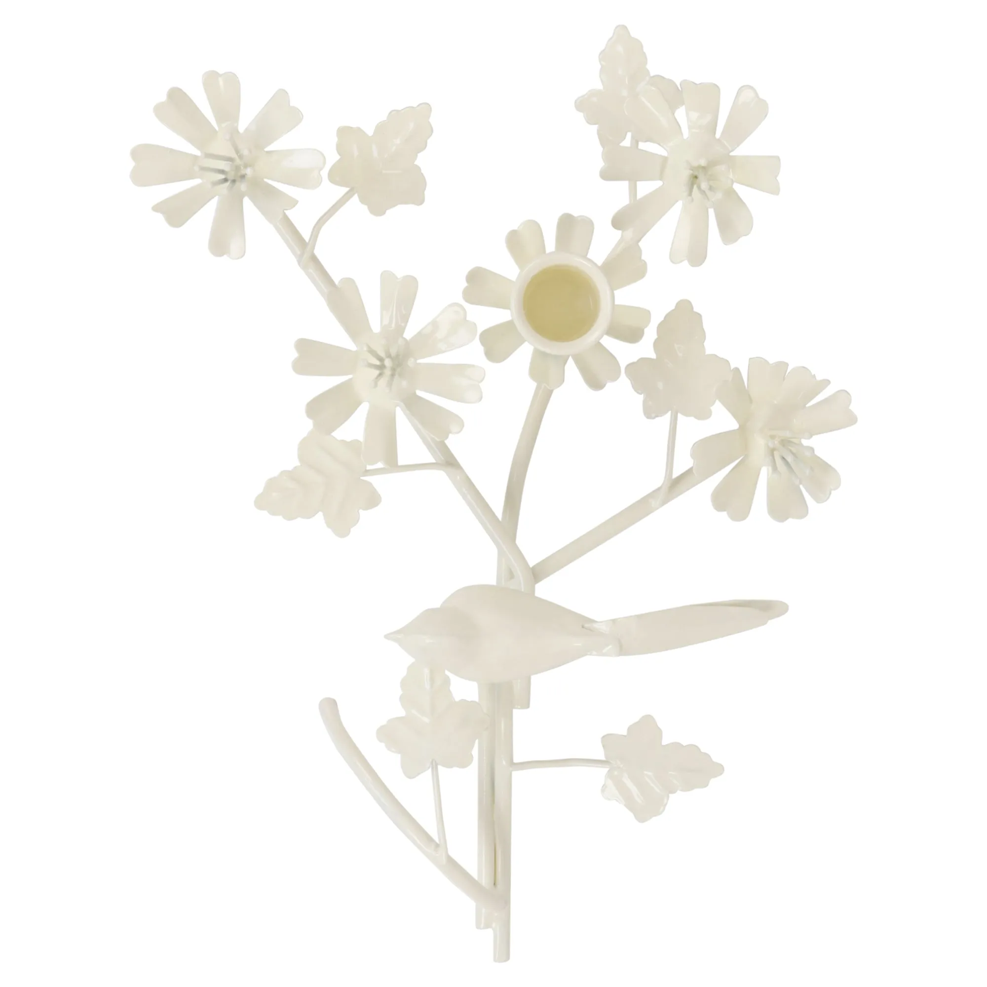 Elan One Bird Candle Stand - Ivory