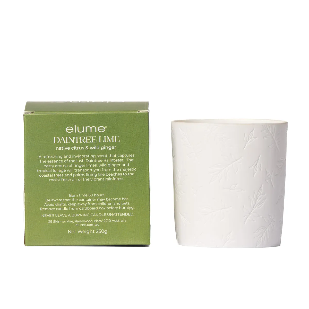 Elume Australian Escapes: Daintree Lime Soy Candle