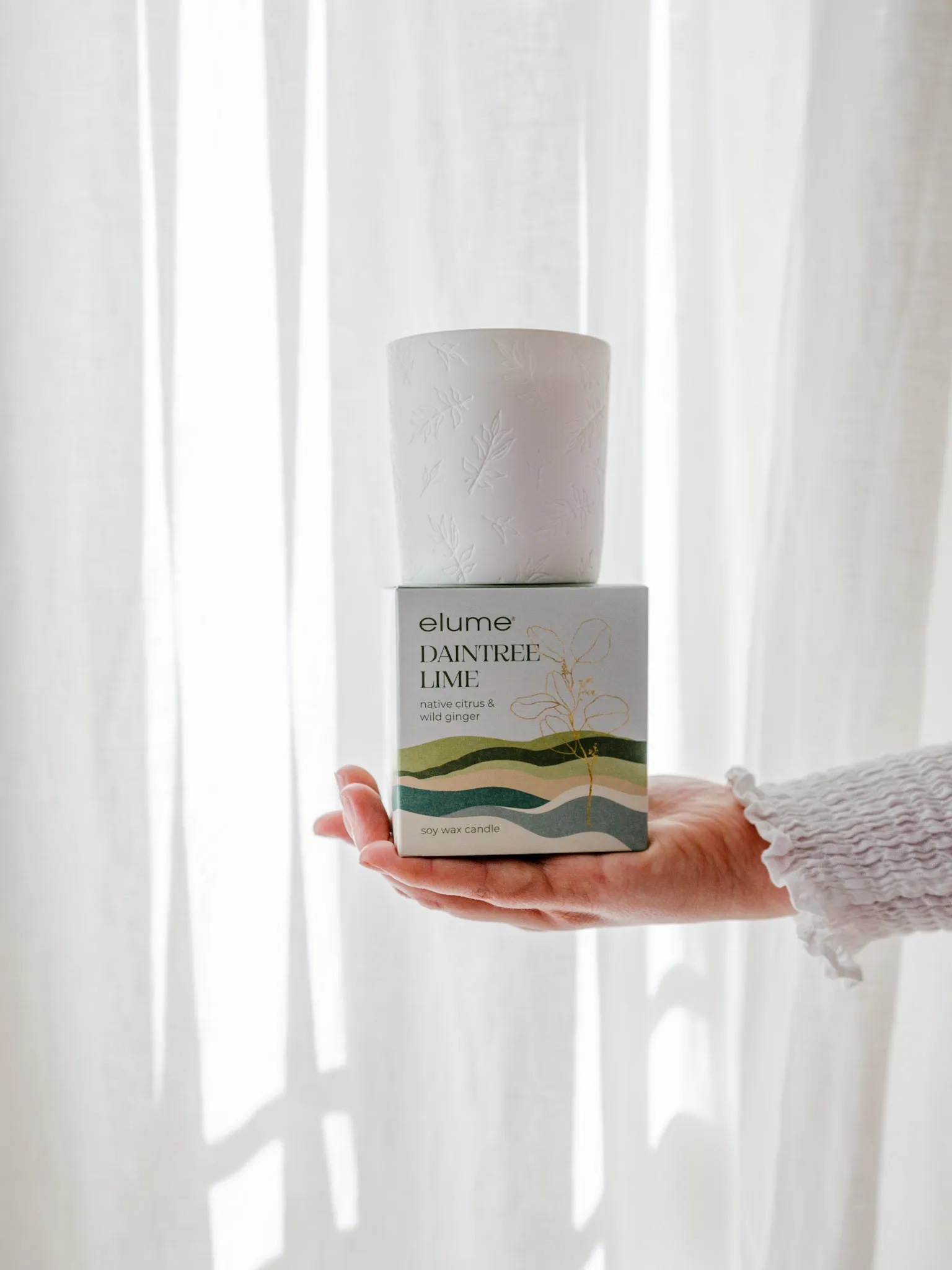 Elume Australian Escapes: Daintree Lime Soy Candle