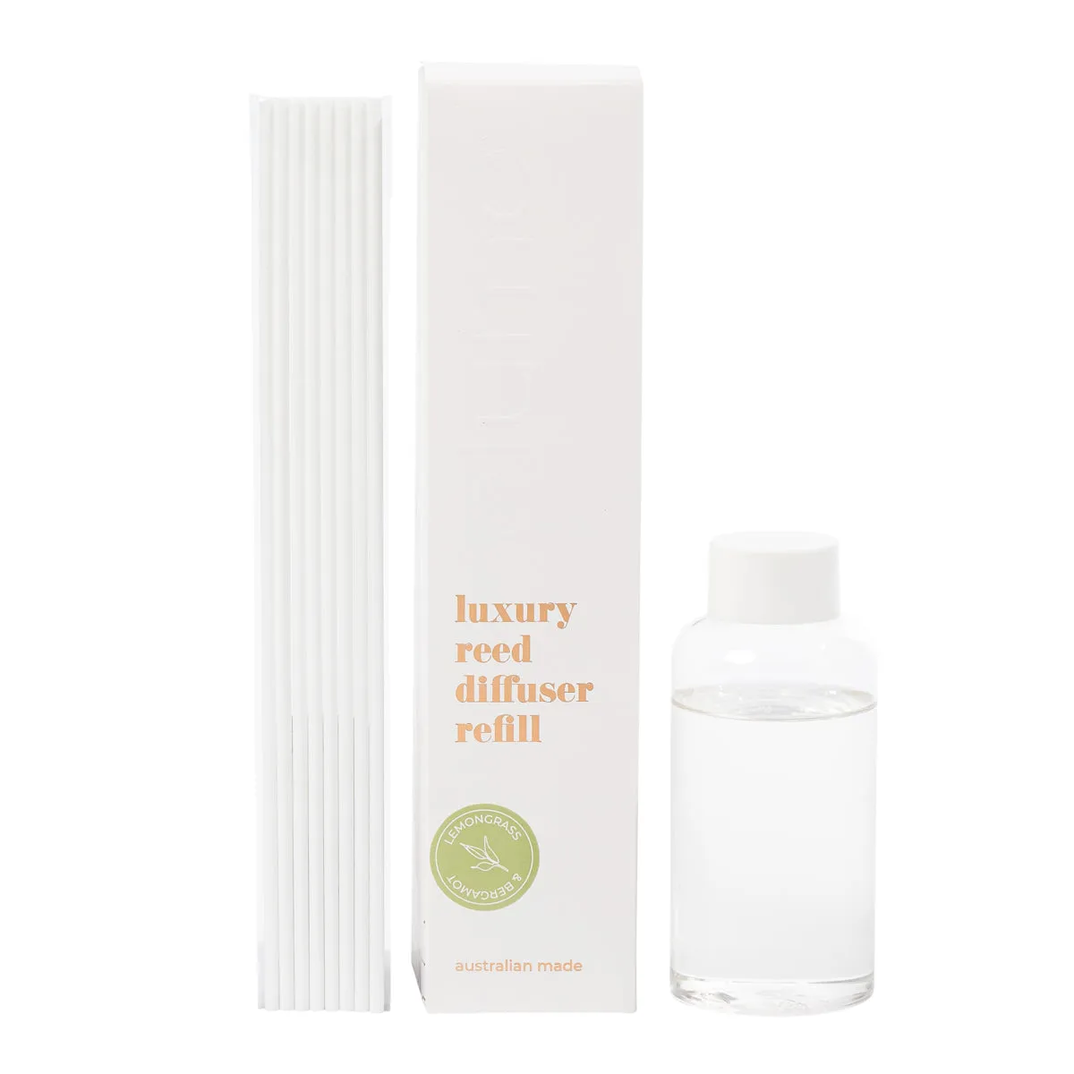 Elume Lemongrass & Bergamot Reed Diffuser Refill