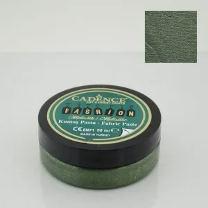 Fashion Metallic Fabric Paste - Green