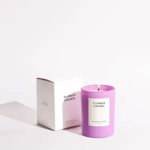 Flower Crown Lilac Candle
