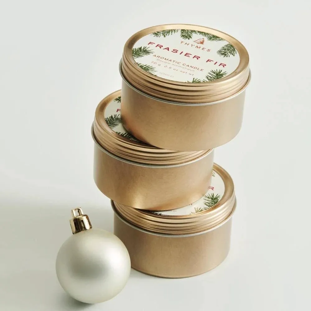 Frasier Fir Travel Tin Candle