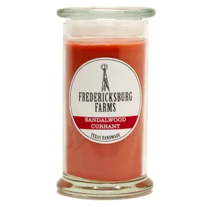 Fredericksburg Farms Sandalwood Currant 16oz Candle